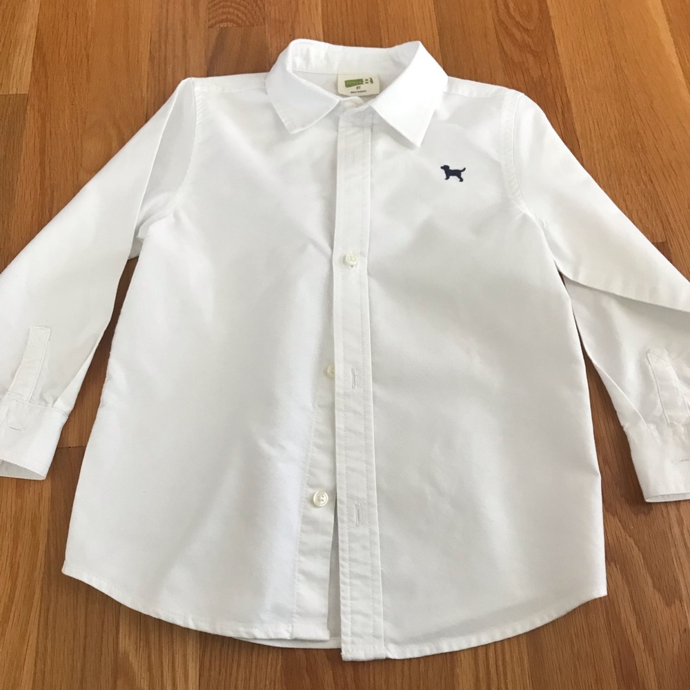 Boys Crazy 8 - White Button Down